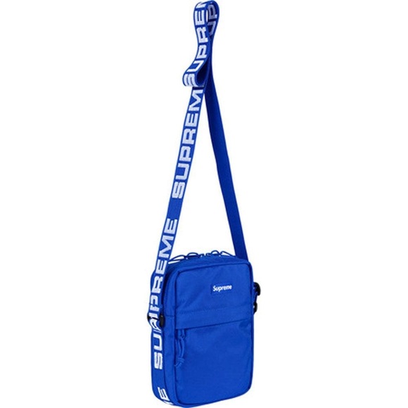 Supreme SS18 Shoulder Bag - Blue - Picture 1 of 4